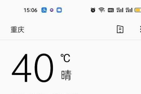 天气预报41度f什么意思