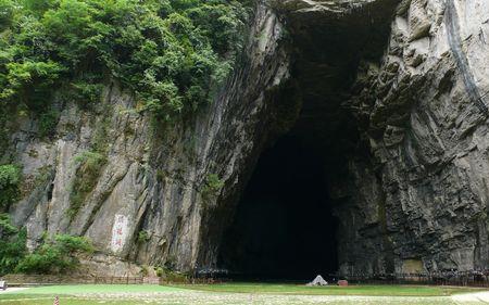 恩施腾龙洞风景区有多冷