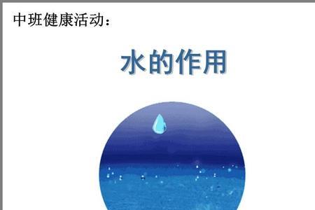 中班社会节水娃娃教案及反思