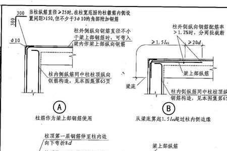 墙板钢筋锚固标准做法