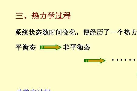 非静态过程的概念