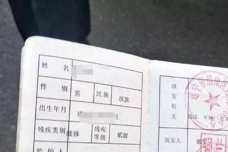 残疾证查询入口官网