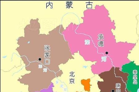 北京唐山位置图