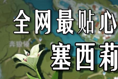 原神怎么给花浇水