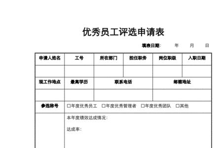 申请优秀员工个人表现怎么写