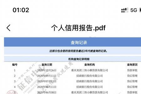 网贷后多久上征信