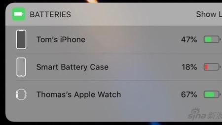 苹果ios1611电池健康标显示啥样了