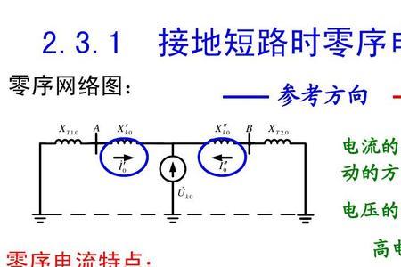 为什么零序电压超前零序电流