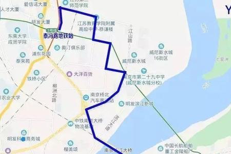 长江大桥北地铁站规划几个出口