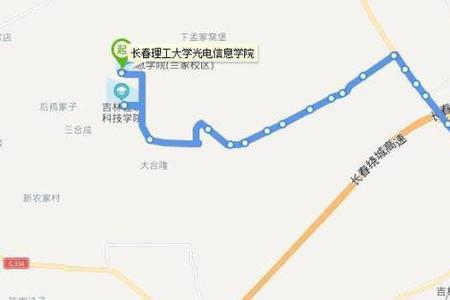 长春公交77路站点