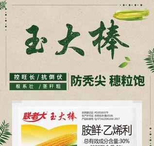 胺鲜酯在玉米上能单独使用吗