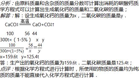 煅烧硅酸反应方程式