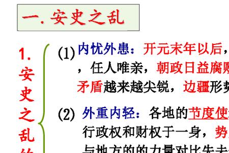 注音版关于安史之乱的古诗