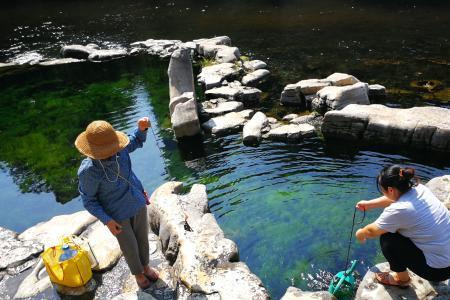 宁波山泉水取水点