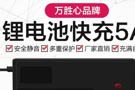 三元锂电池60用多少安充电器