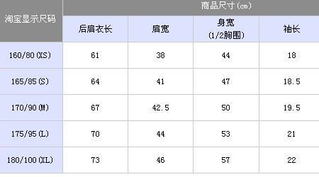 体重160身高160是什么尺码