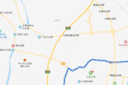 中山955路公交车路线