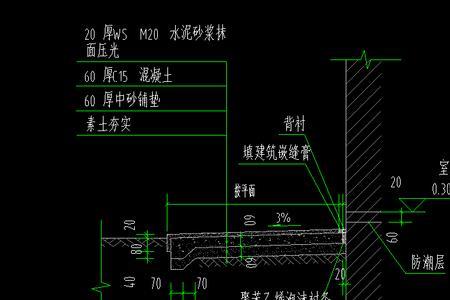 隐形散水的做法是怎样的