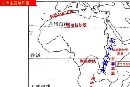 撒哈拉沙漠地图位置