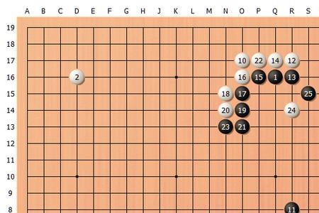 围棋半目标准对照表