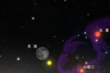 十月夜晚火星在什么位置