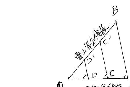 线段法距离与量成反比啥意思