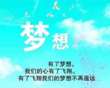 追求和梦想奋斗，是什么意思