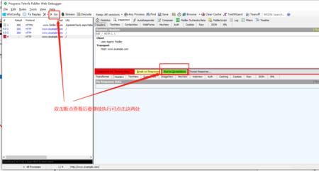 fiddler请求后断点功能怎么用
