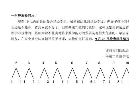 学前班10以内的分成怎么教