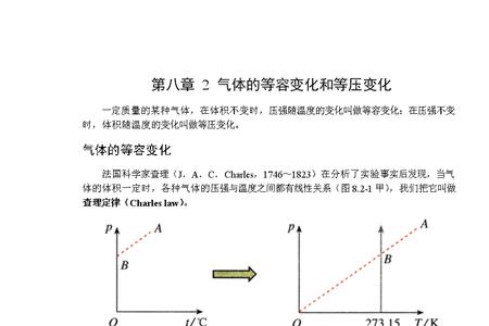 等容和等压摩尔燃烧热的差别