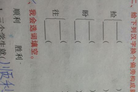 揪，字换个偏旁