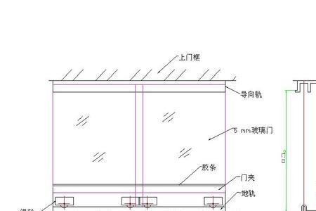 玻璃门开门咯噔响