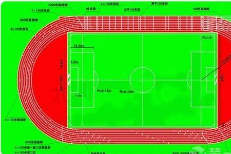 200米一圈的跑道最外道多长
