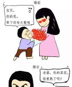 情侣婚前婚后相处的区别