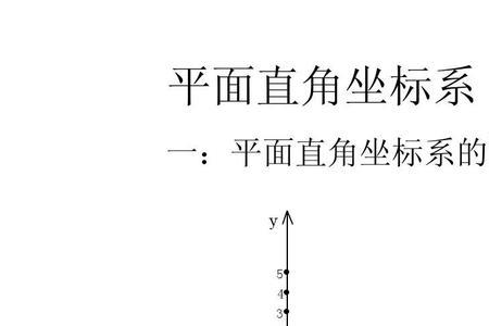 平面直角坐标系记忆口诀