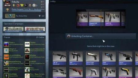 csgo怎么把箱子一次性全开了