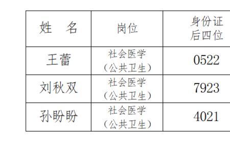 公卫特别岗三年后有编制吗