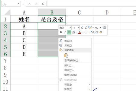 怎么在单元格设置是或否