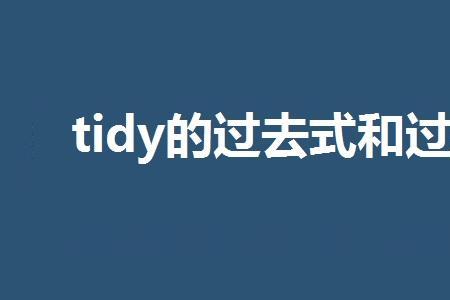 tidy和pity发音一样吗