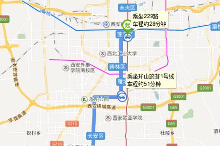 由長安到西安公交229路215路通车没有