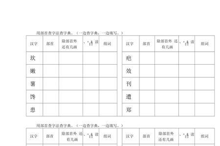 哭部首查字典怎么查