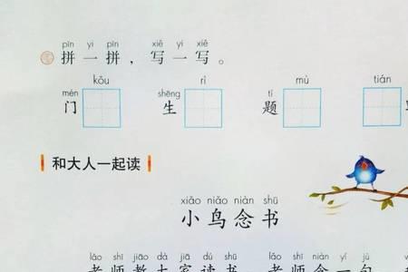 小鸟念书告诉我们什么道理