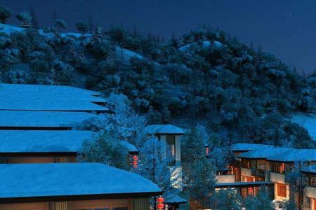 雪夜山下村庄饮酒诗句