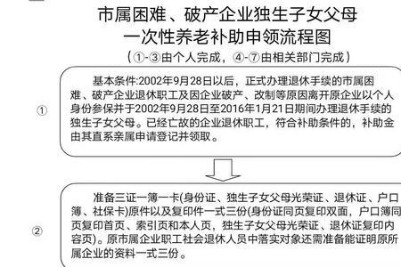 独生子女父母60岁补贴领取的流程