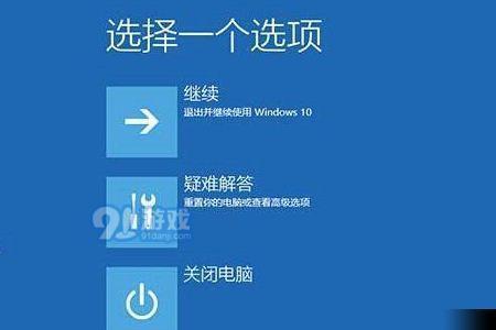 win10开机自动修复死循环无法跳过