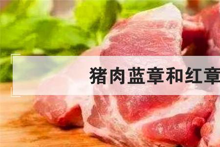 蓝章猪肉是什么肉