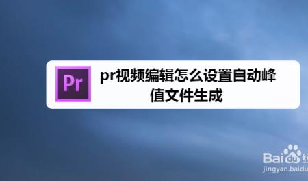 pr自动生成的pek文件是什么