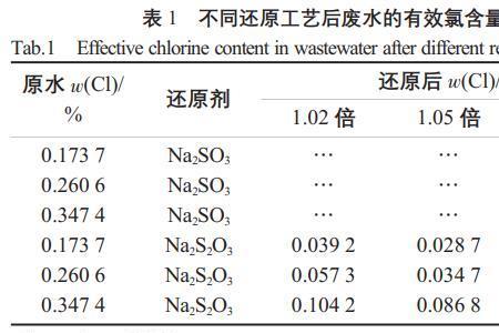 次氯酸钠能降低cod吗