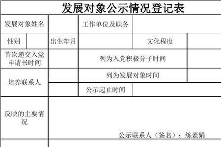 考察对象公示后还需要什么程序