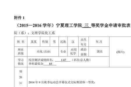 评优申请如何写